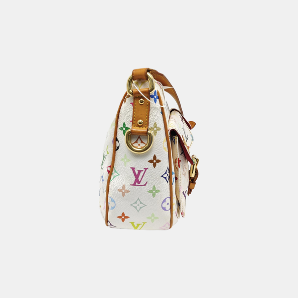 LV × TM LODGE GM Monogram Coated Canvas White