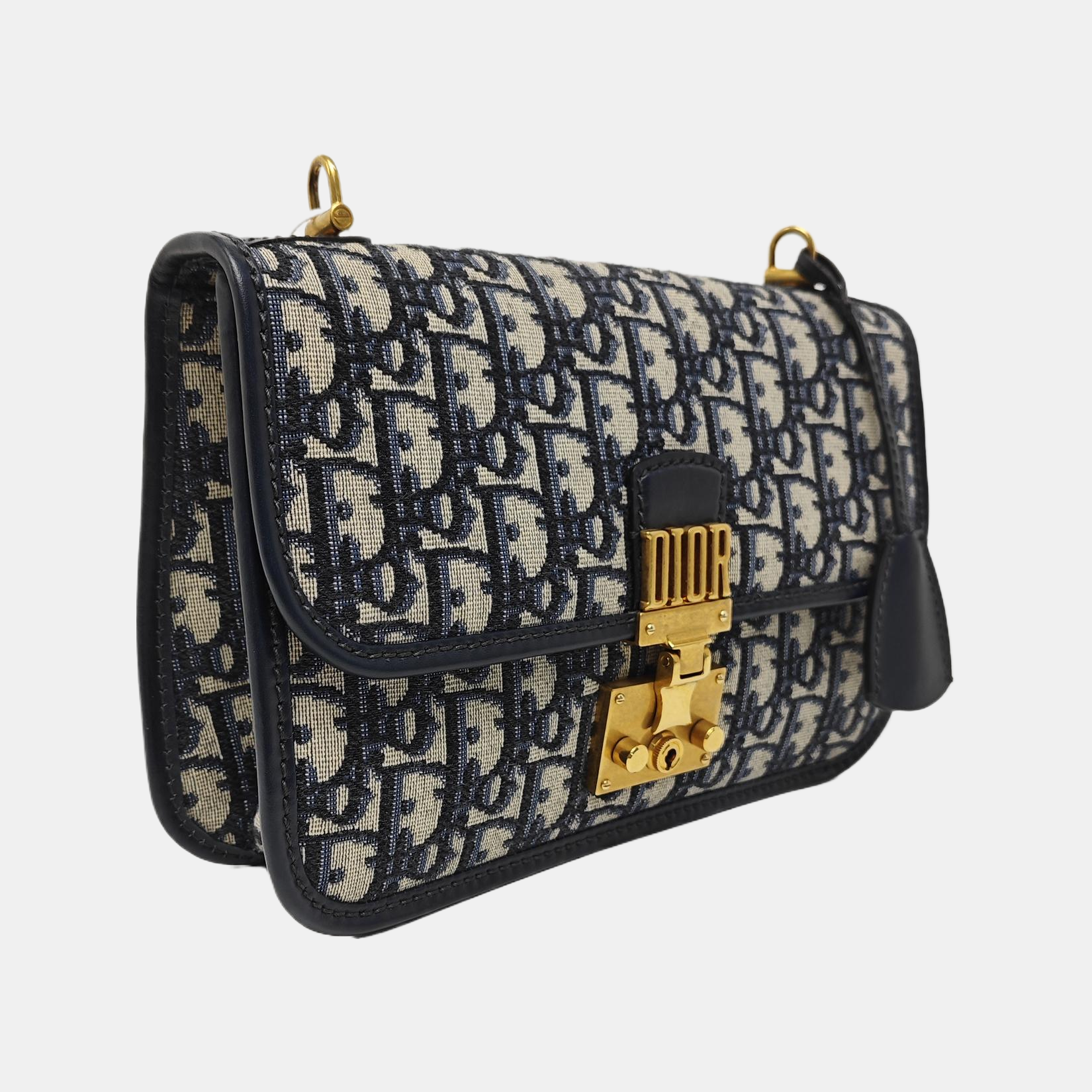 Dioraddict Oblique Canvas Blue