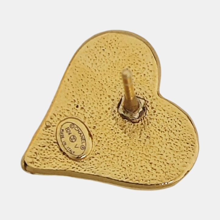 Metal Gold Stud Earrings