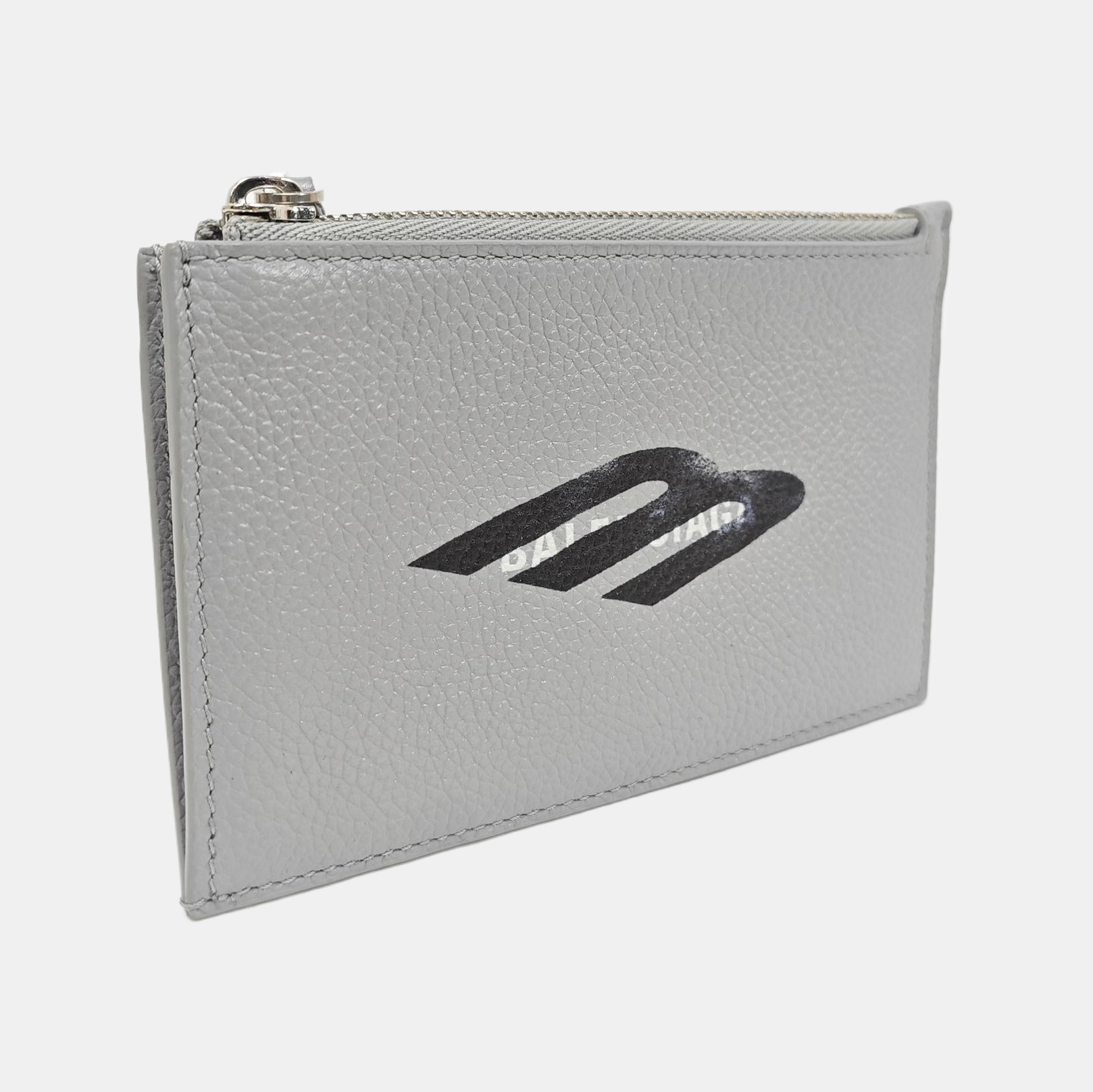 Cash Calfskin Gray Card Holder