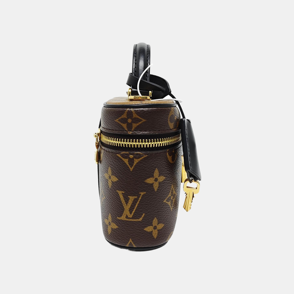 Vanity Chain Pouch Monogram Coated Canvas Brown