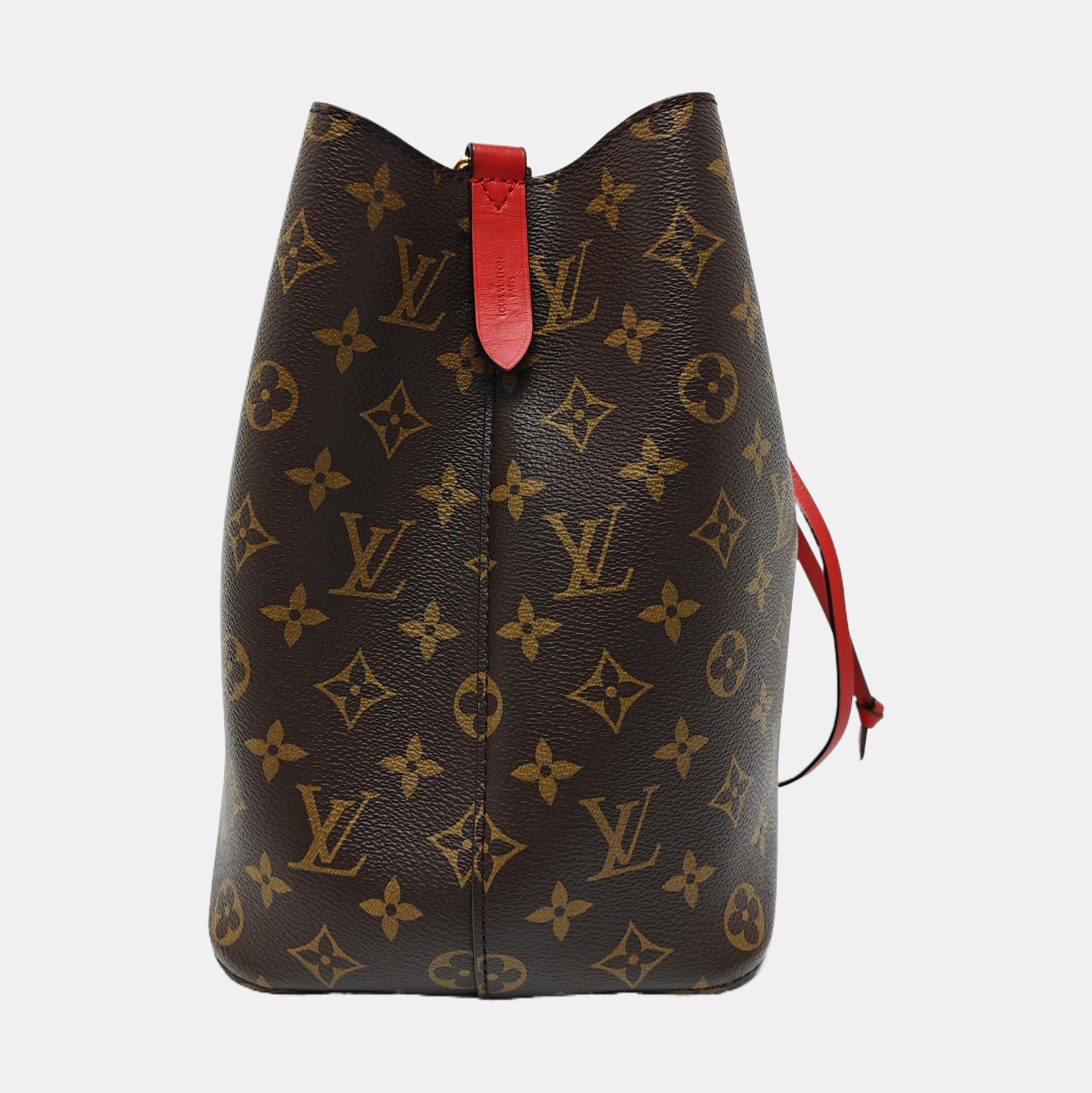 NÉONOÉ MM Monogram Coated Canvas Brown