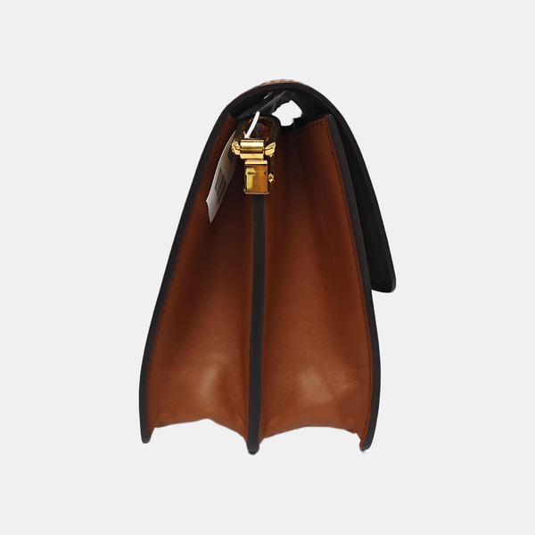 DAUPHINE MM Monogram Coated Canvas Brown