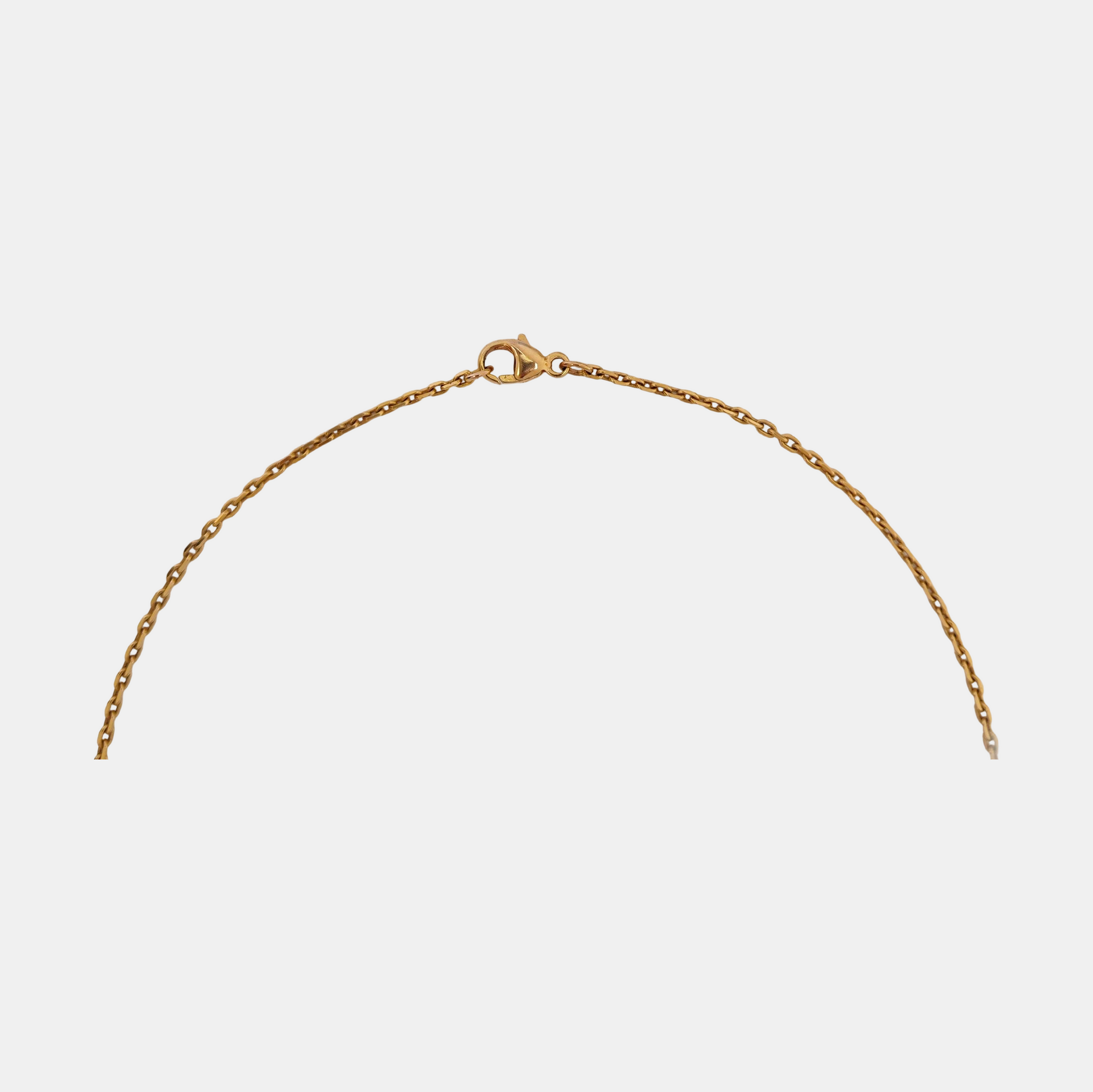 Pop H Metal Rose Gold Necklace