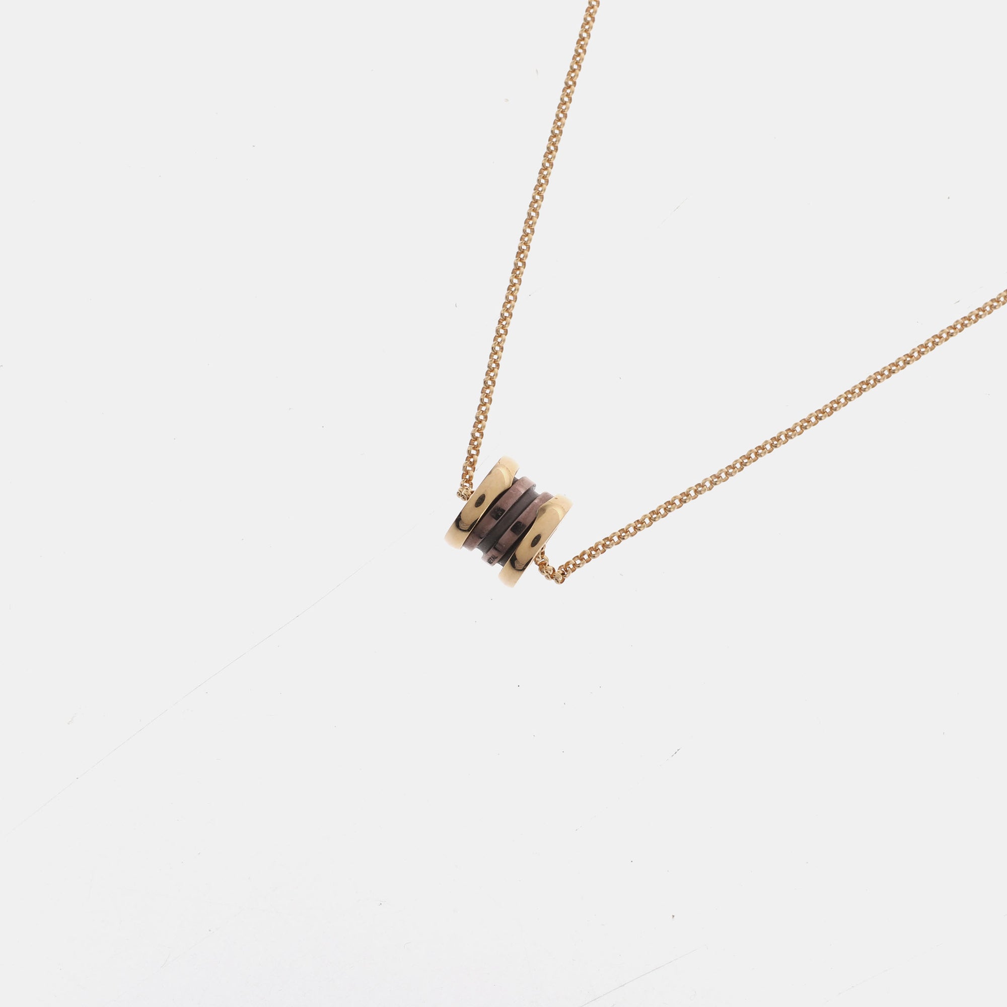B.ZERO1 18k Rose Gold Necklace