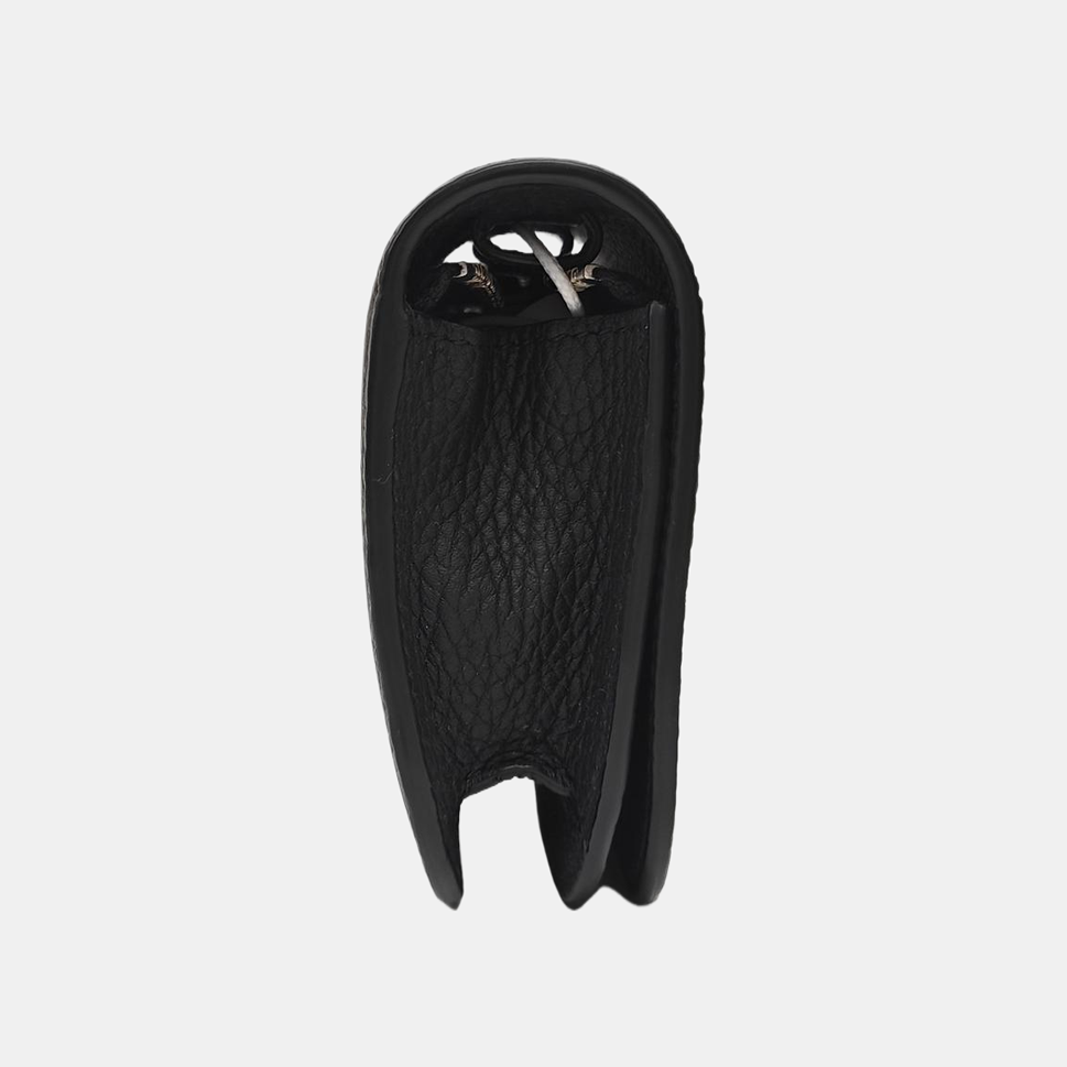 Calfskin Shoulder Bag Mini Black