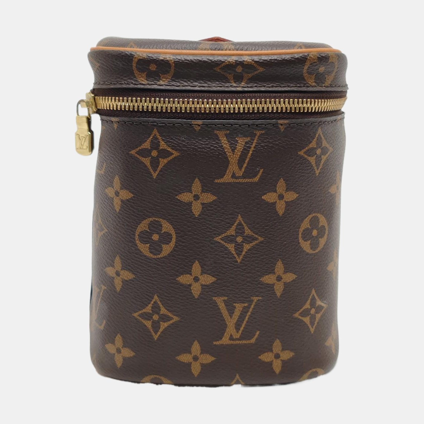 NICE Monogram Coated Canvas Brown
