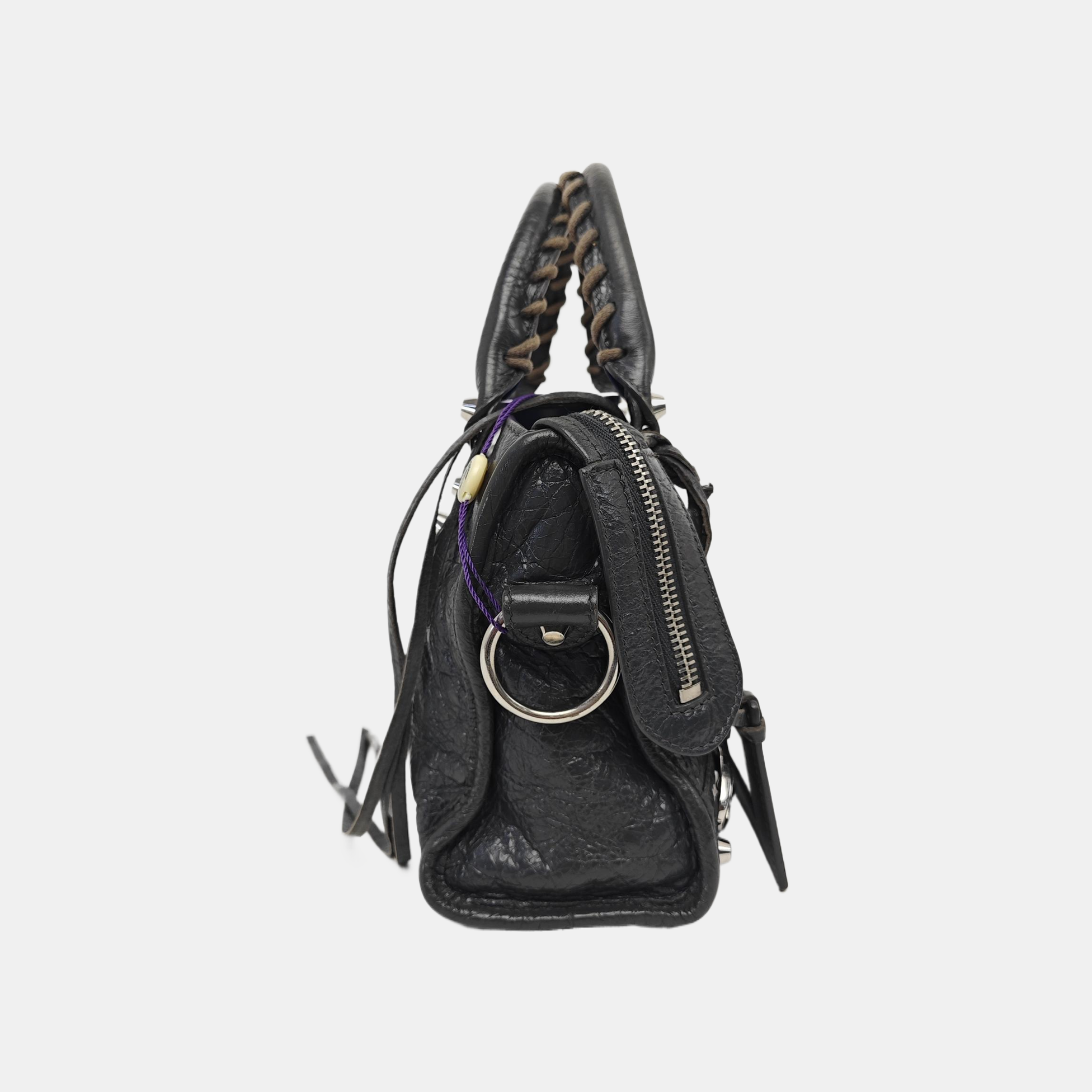 Classic City Mini Lambskin Gray