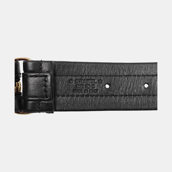 Leather Belt Black