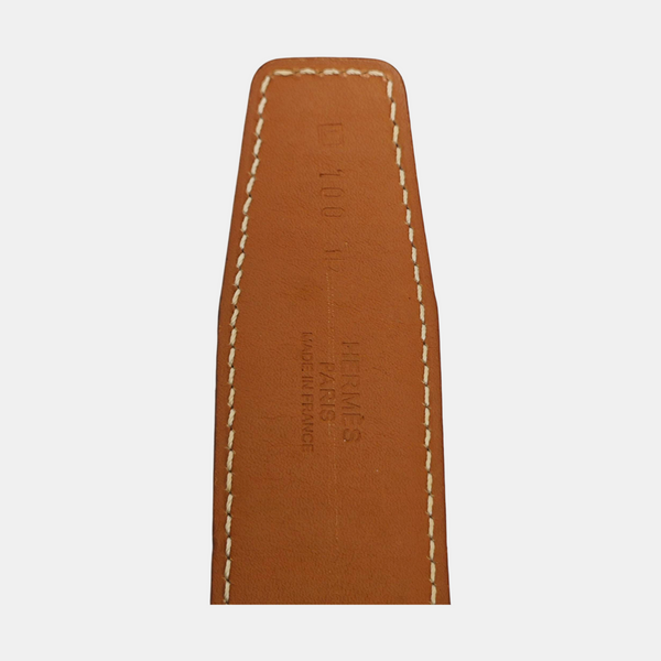 Leather Belt White