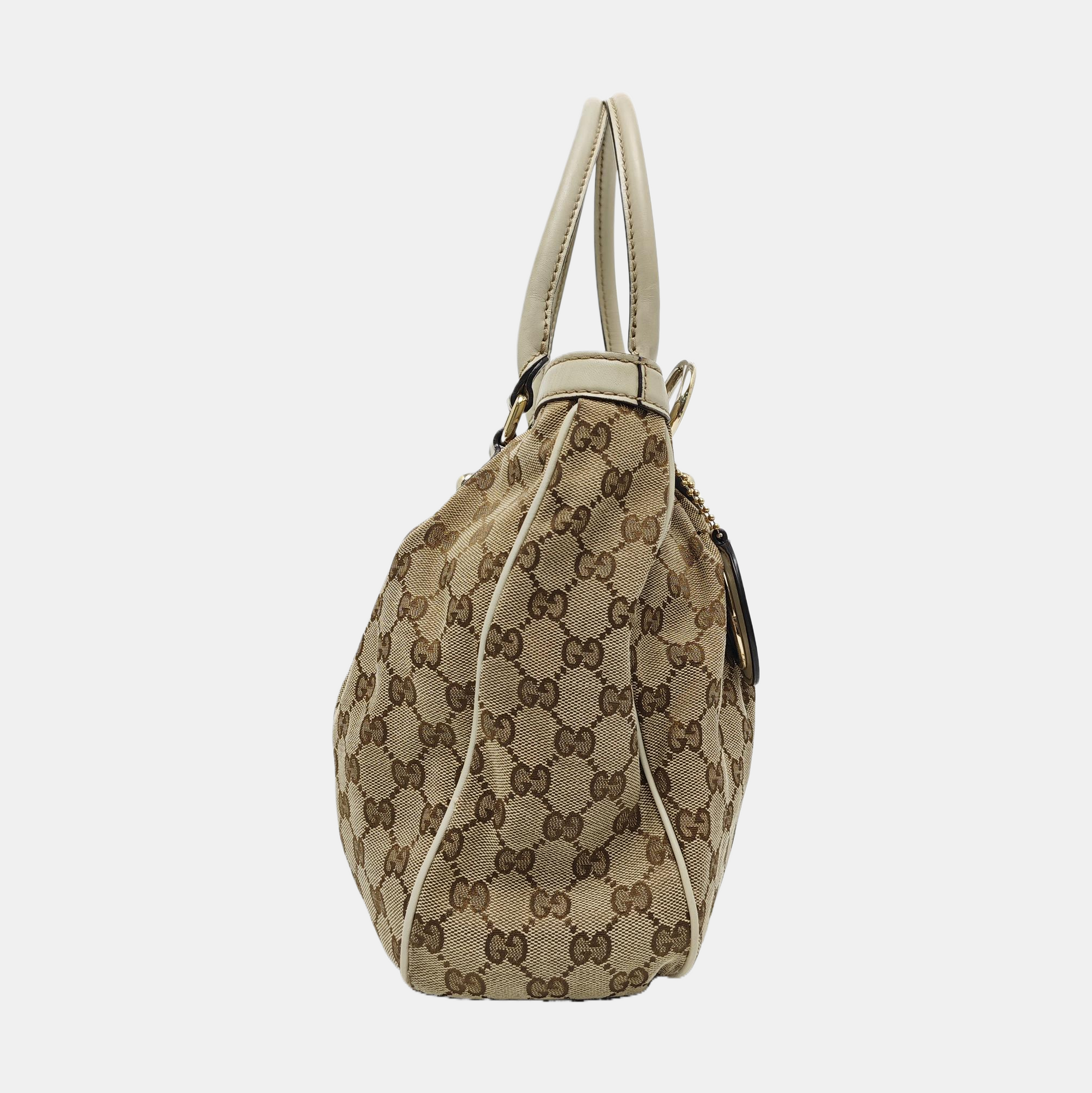 Sukey Monogram Canvas Brown