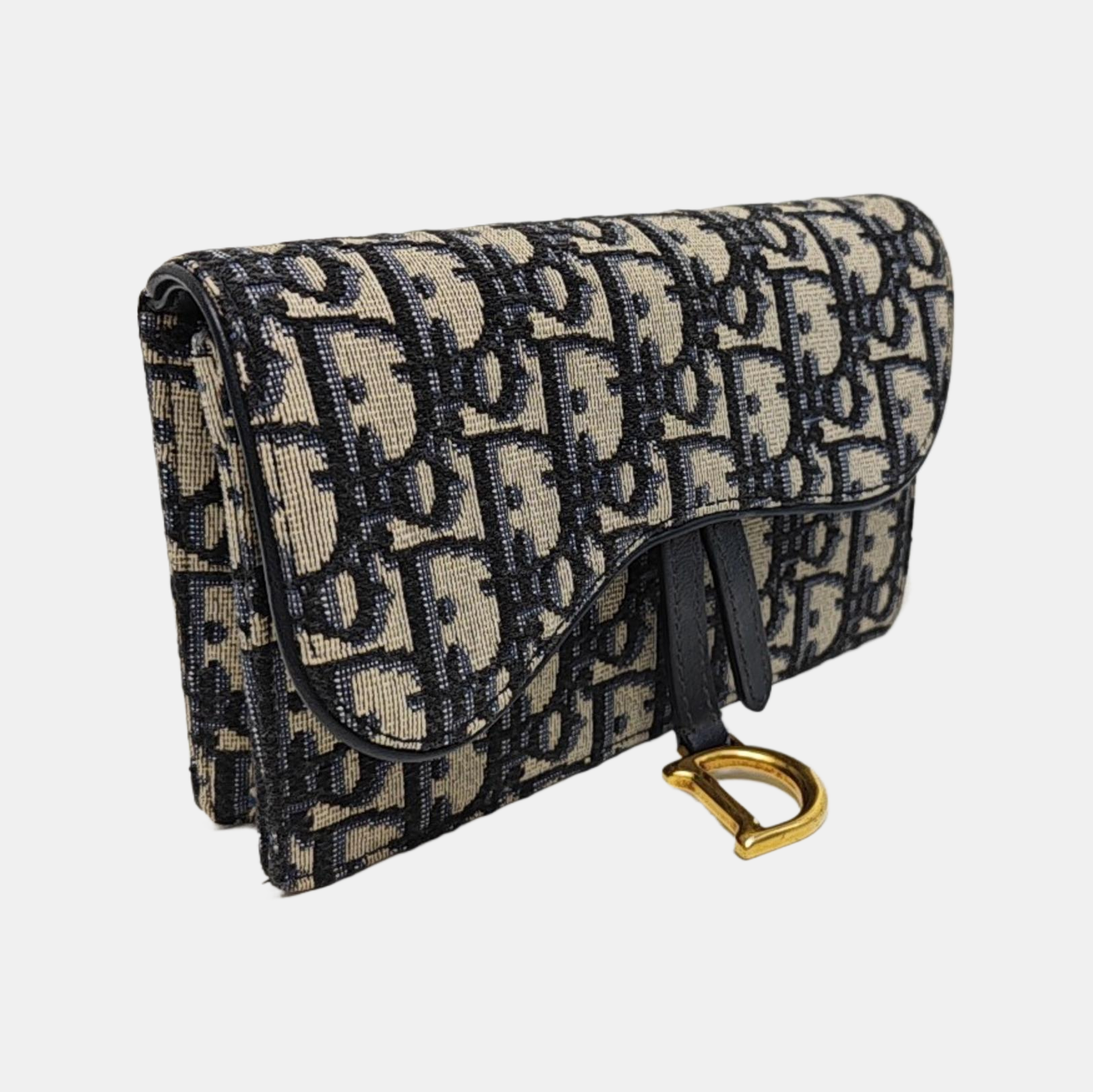 Authenticated pre-owned  Saddle Oblique Canvas Beige - Belt Bag at Looply