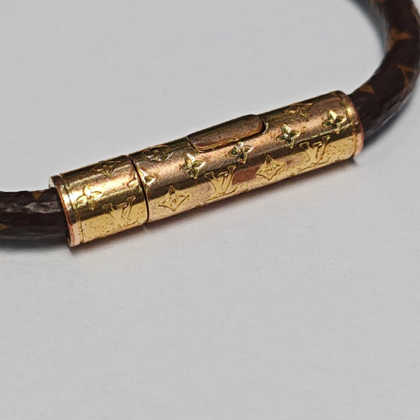 CONFIDENTIEL Metal Brown Bangle