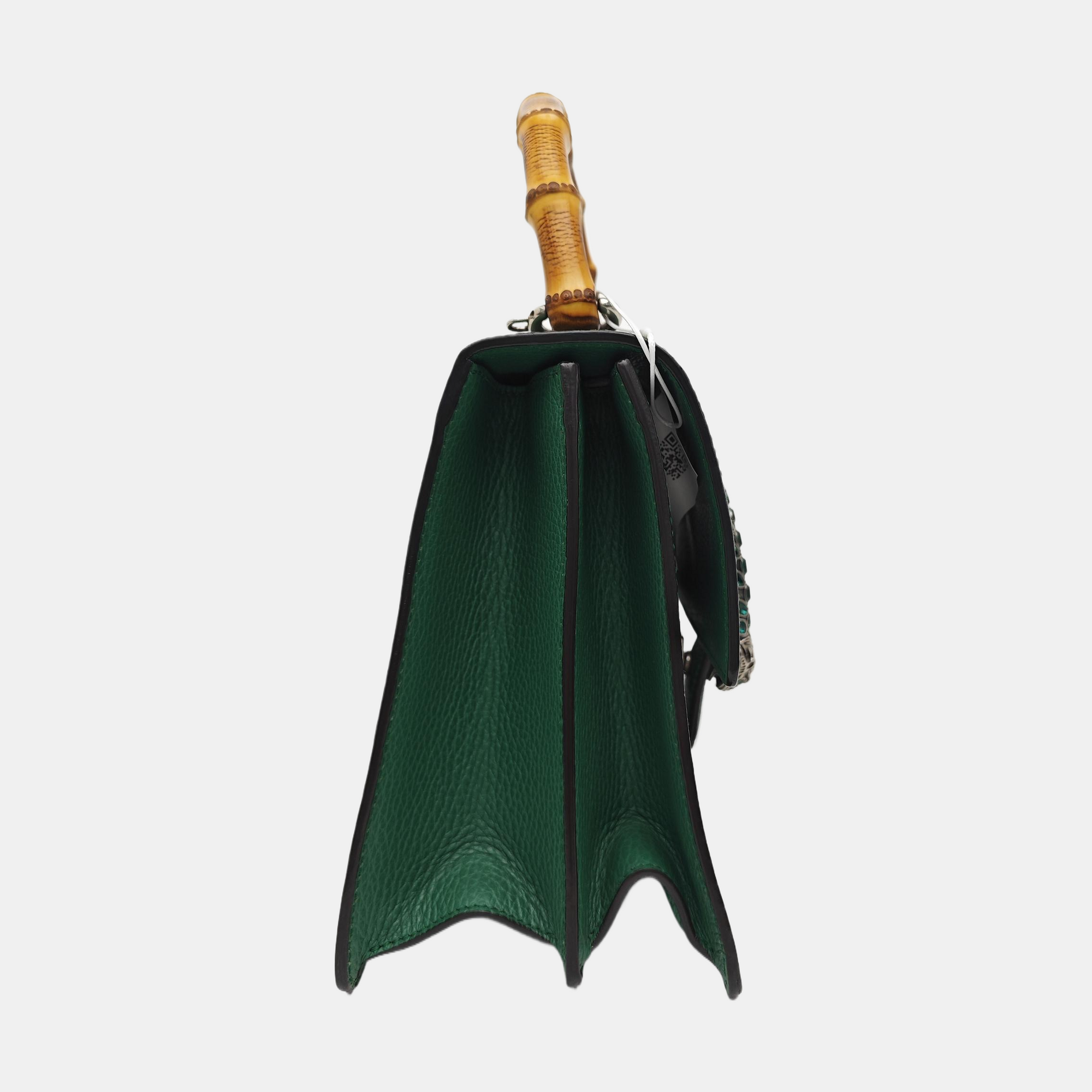 Dionysus Medium Calfskin Green