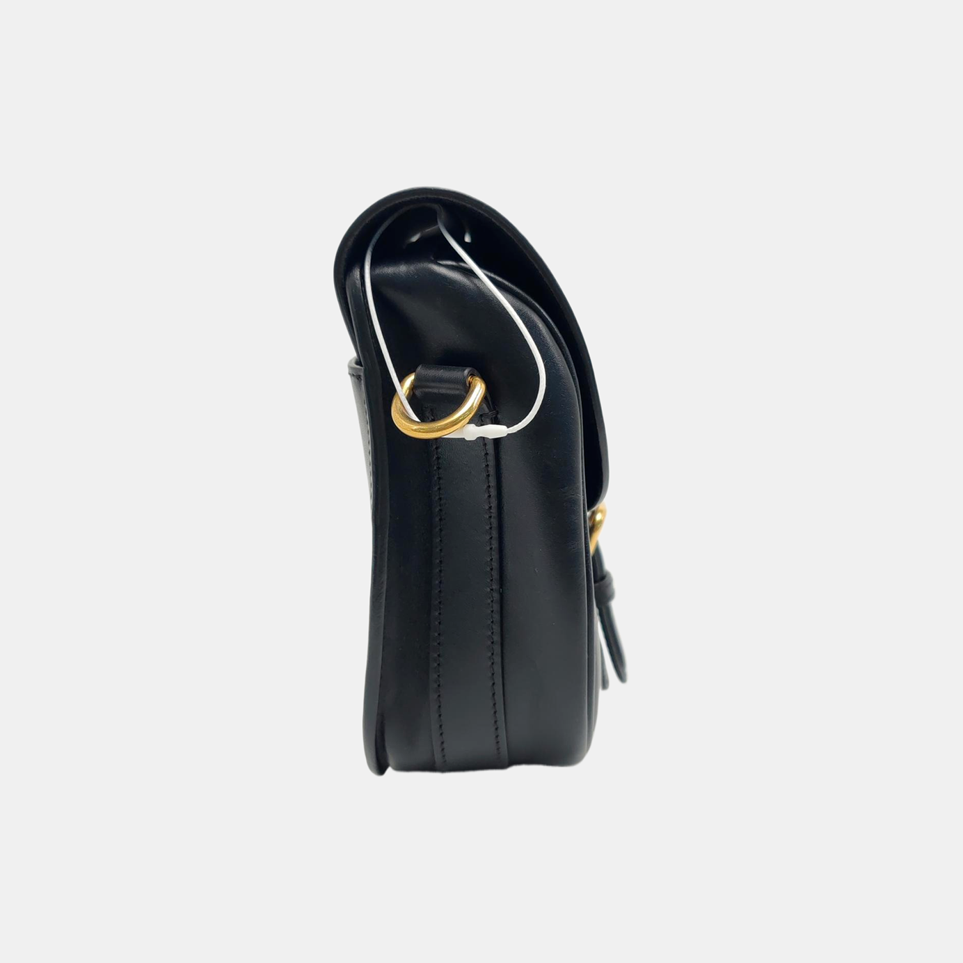 Authenticated pre-owned  Bobby Medium Calfskin Black - Shoulder Bag at Looply