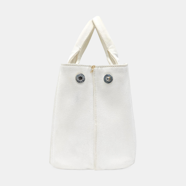 Denim Canvas White