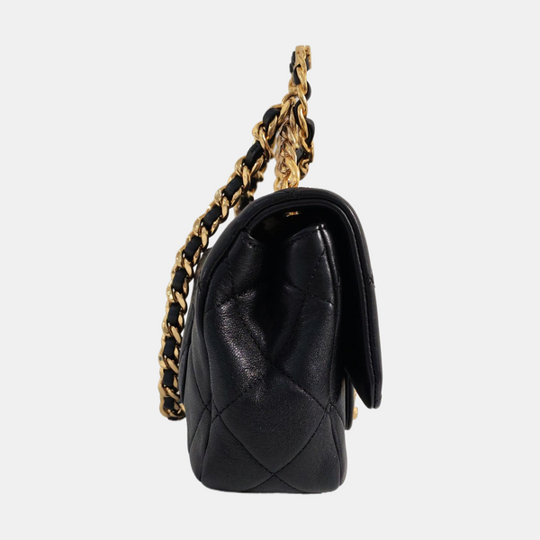 CLASSIC FLAP Mini Quilted Lambskin Black