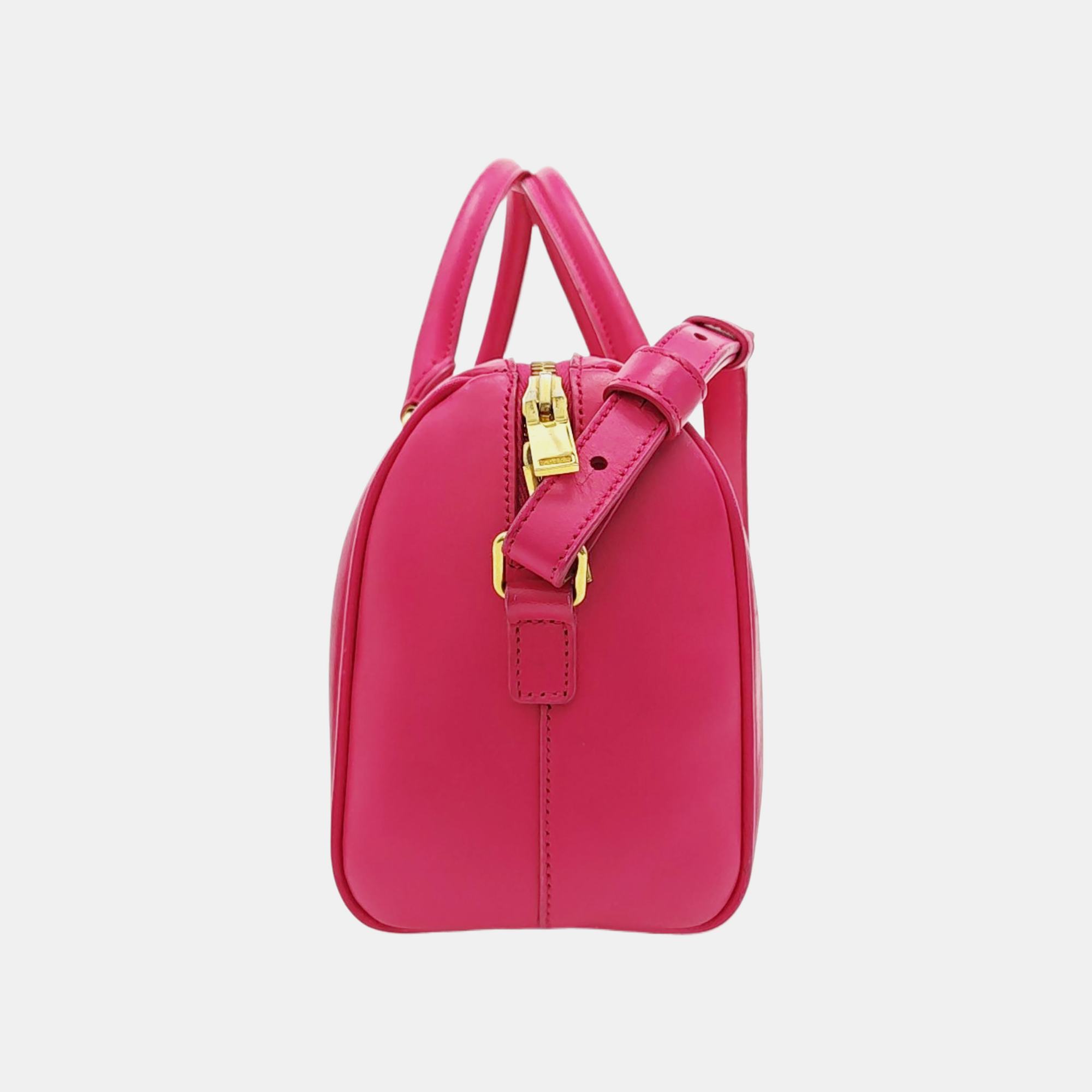 DUFFLE Calfskin Red