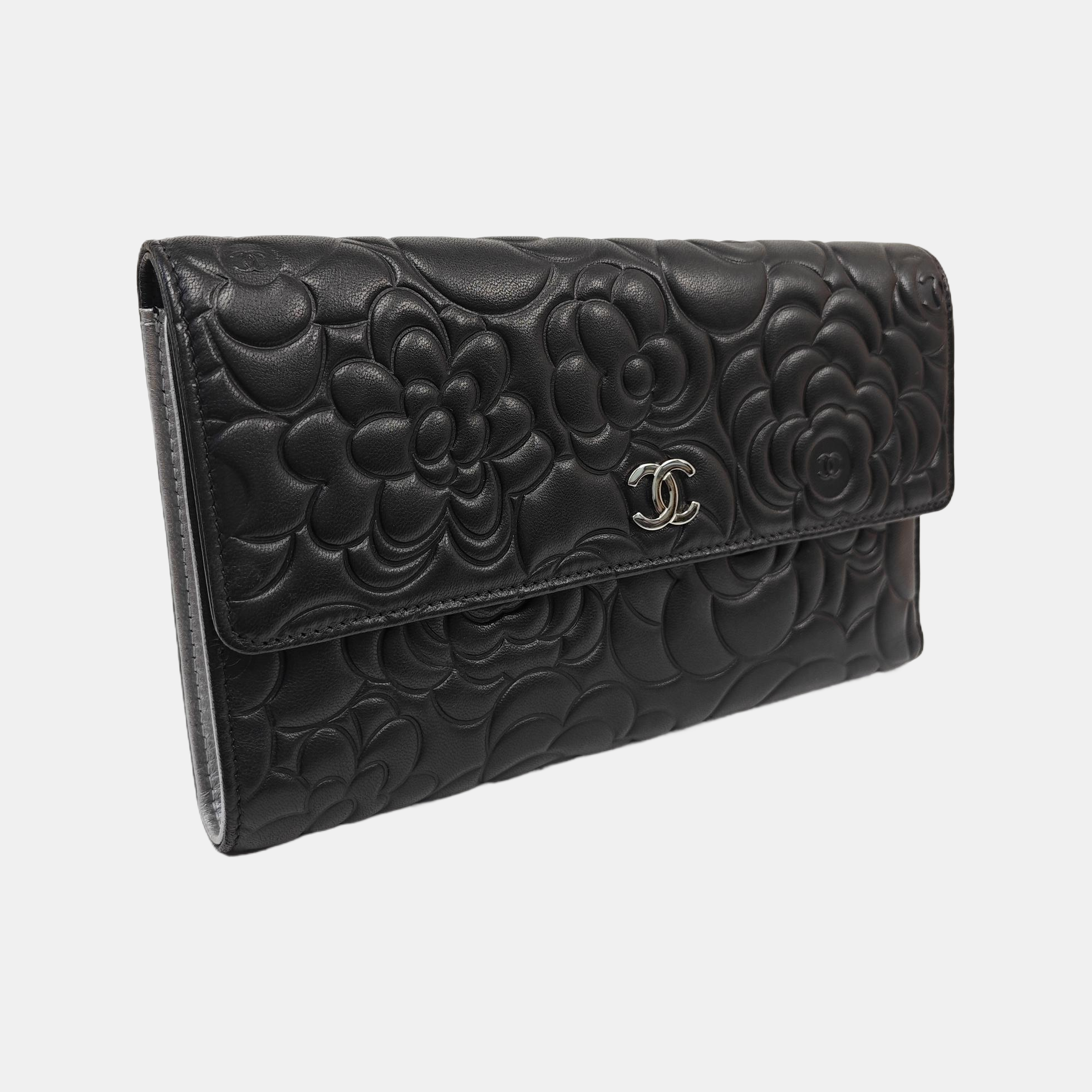 Calfskin Wallet Black