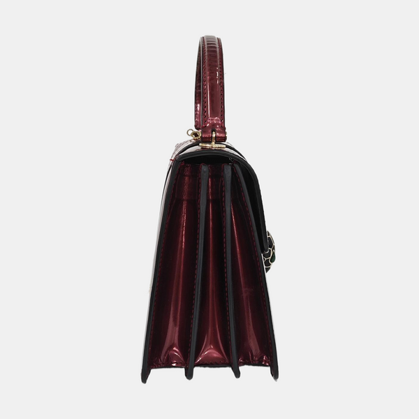 SERPENTI FOREVER Small Quilted Calfskin Red