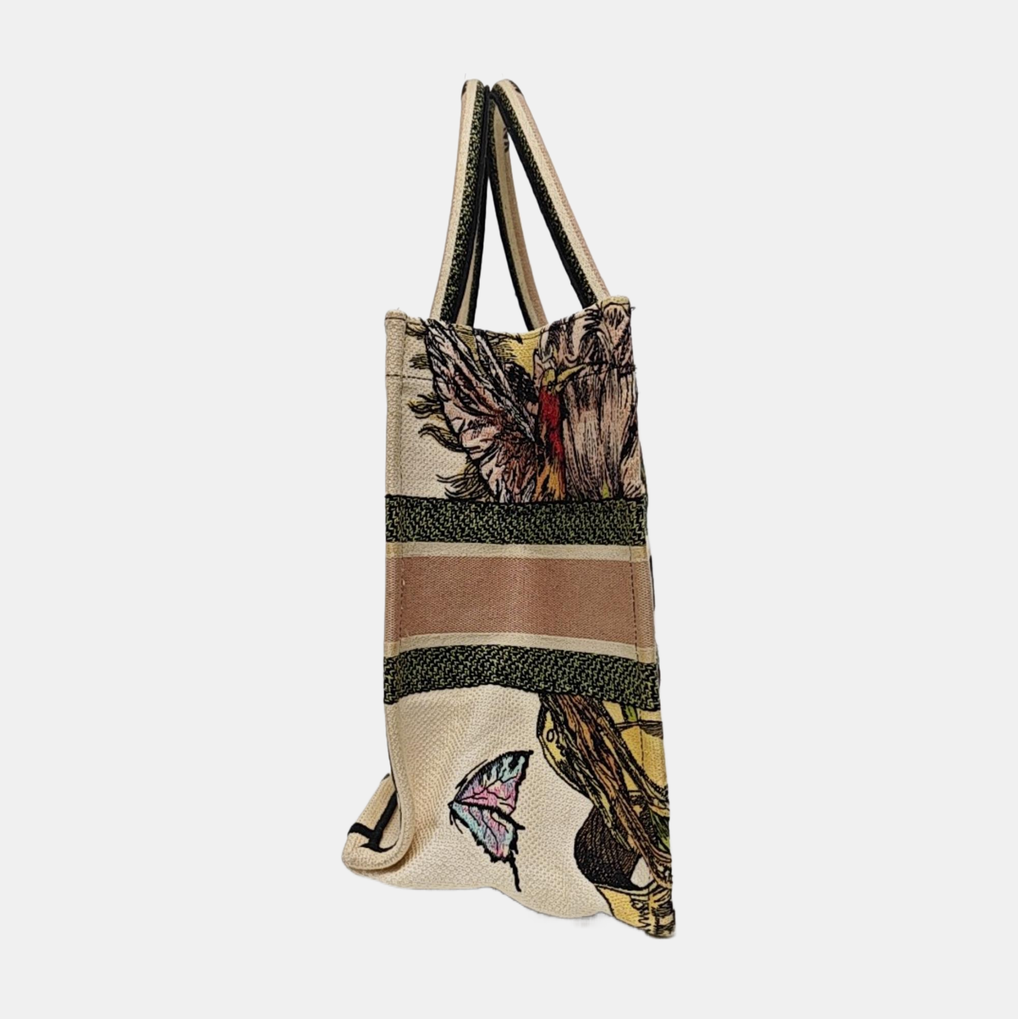 Authenticated pre-owned  Book Tote Small Fabric Multicolor - Tote Bag at Looply