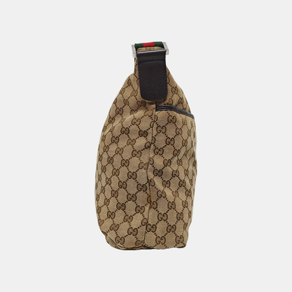 Ophidia Medium Monogram Canvas Brown