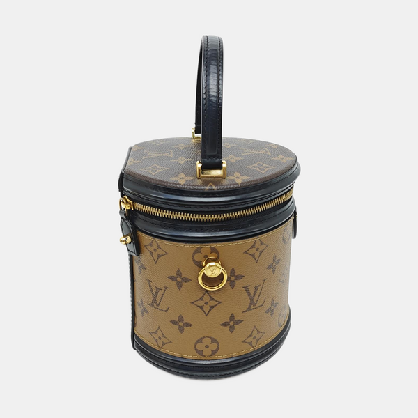CANNES PM Monogram Coated Canvas Brown