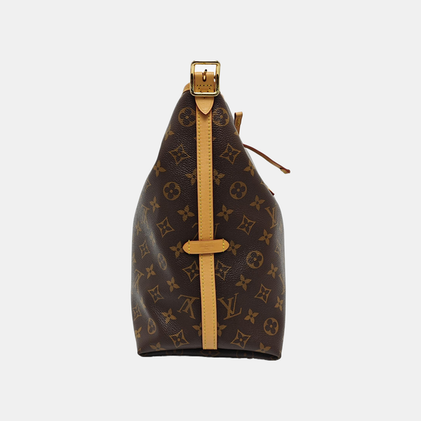 CARRYALL MM Monogram Coated Canvas Brown