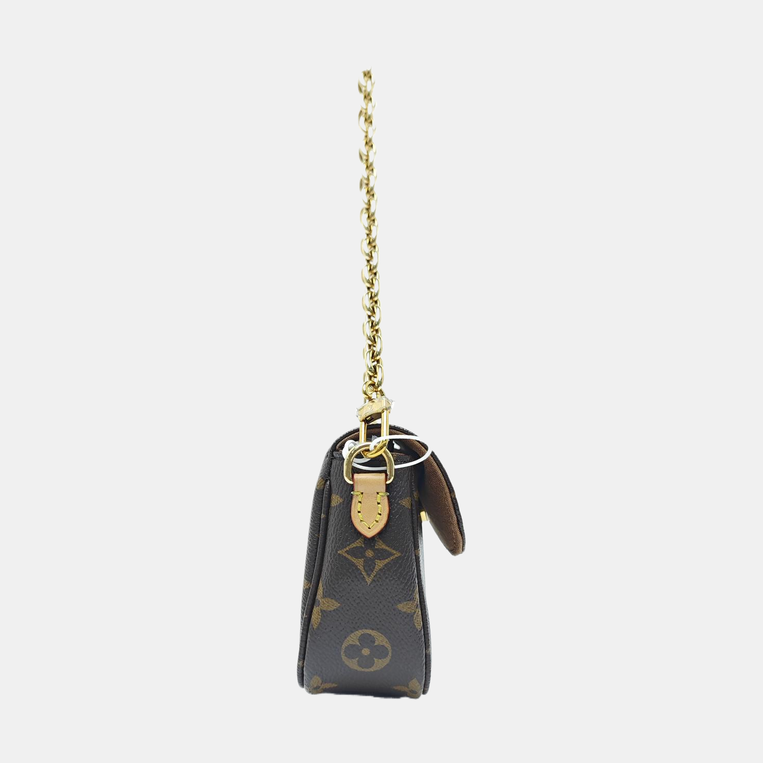 IVY Monogram Coated Canvas Brown