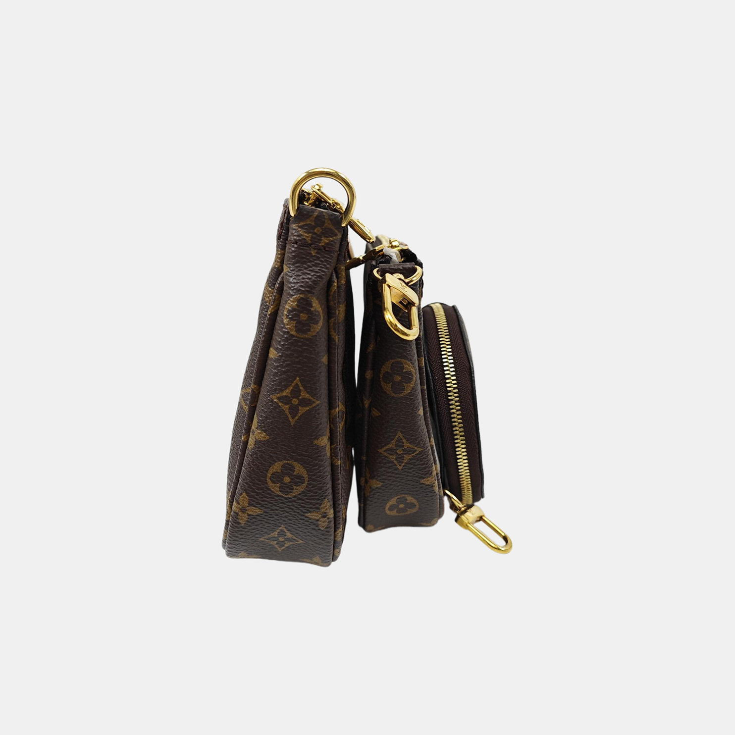 MULTI Monogram Coated Canvas Brown