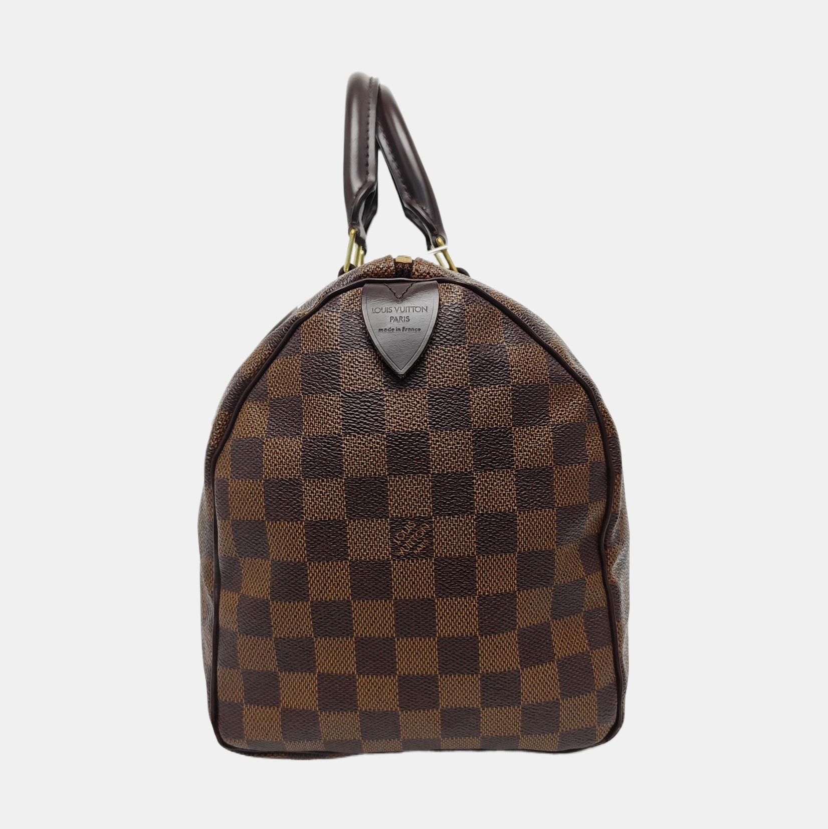SPEEDY 30 Damier Ebene Coated Canvas Brown