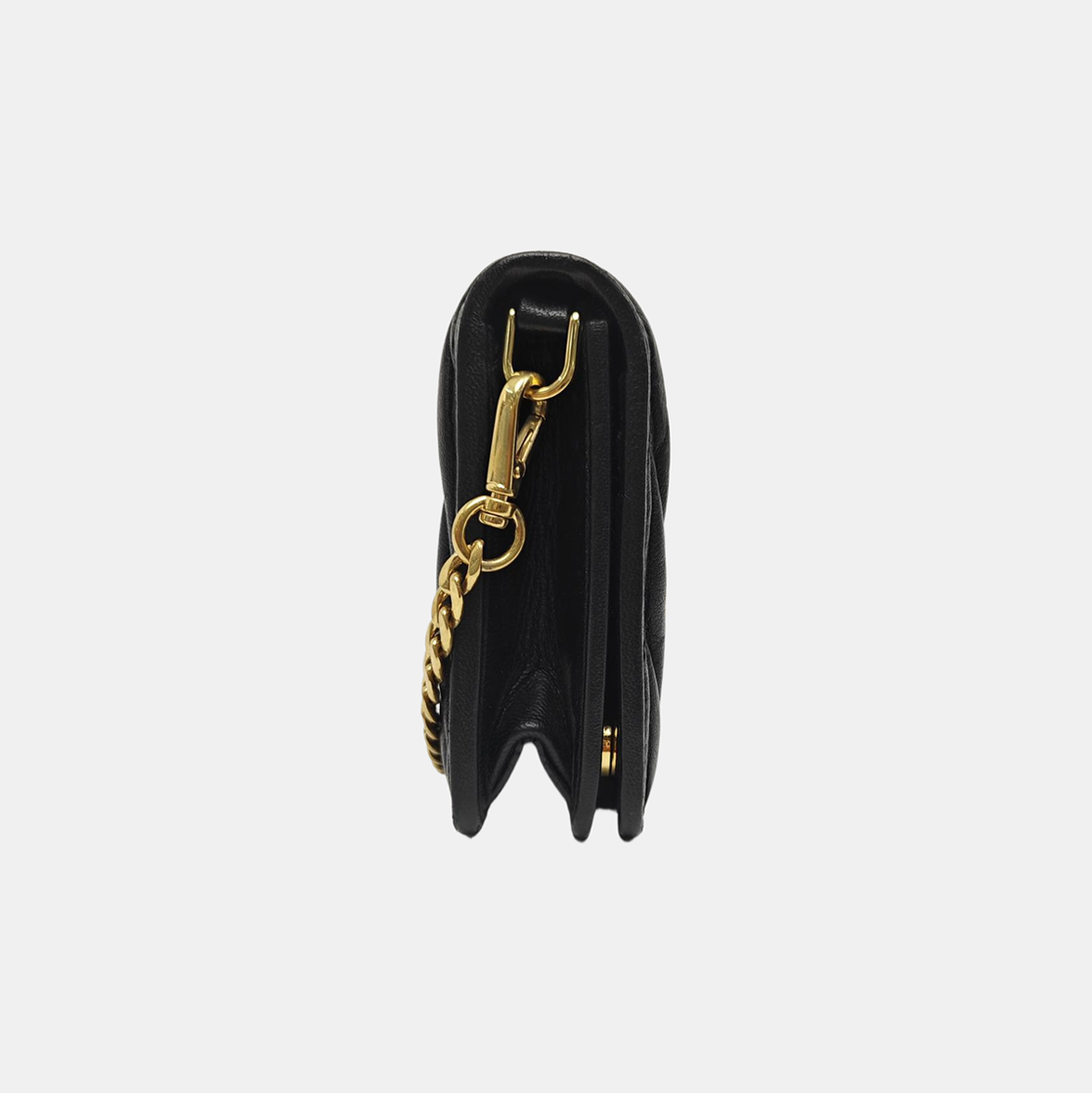 Matelassé Lambskin Black