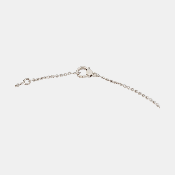 Finesse 18k White Gold Silver Necklace
