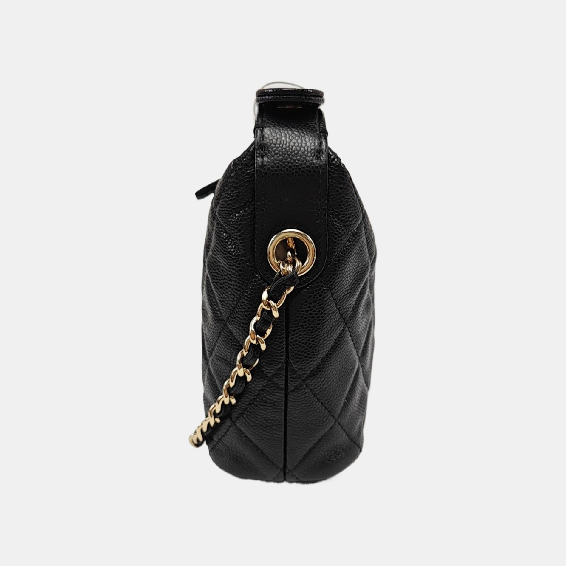 HOBO Quilted Grained Calfskin Black
