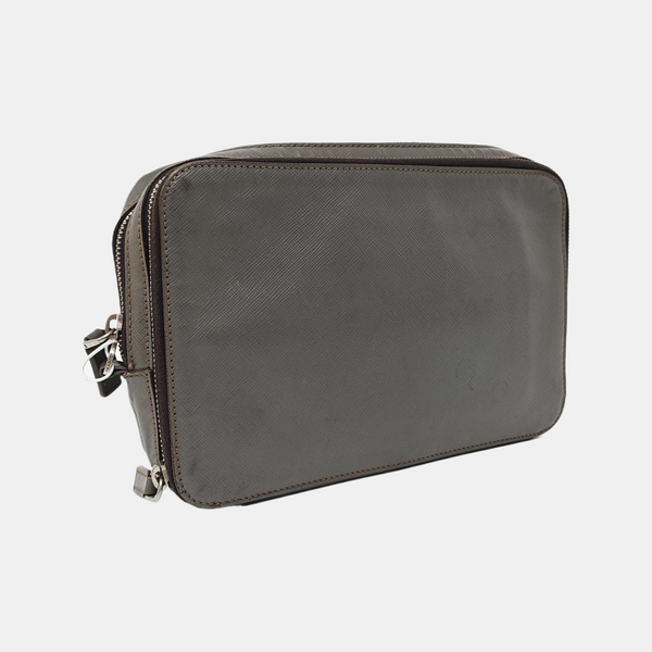 Calfskin Clutch Gray
