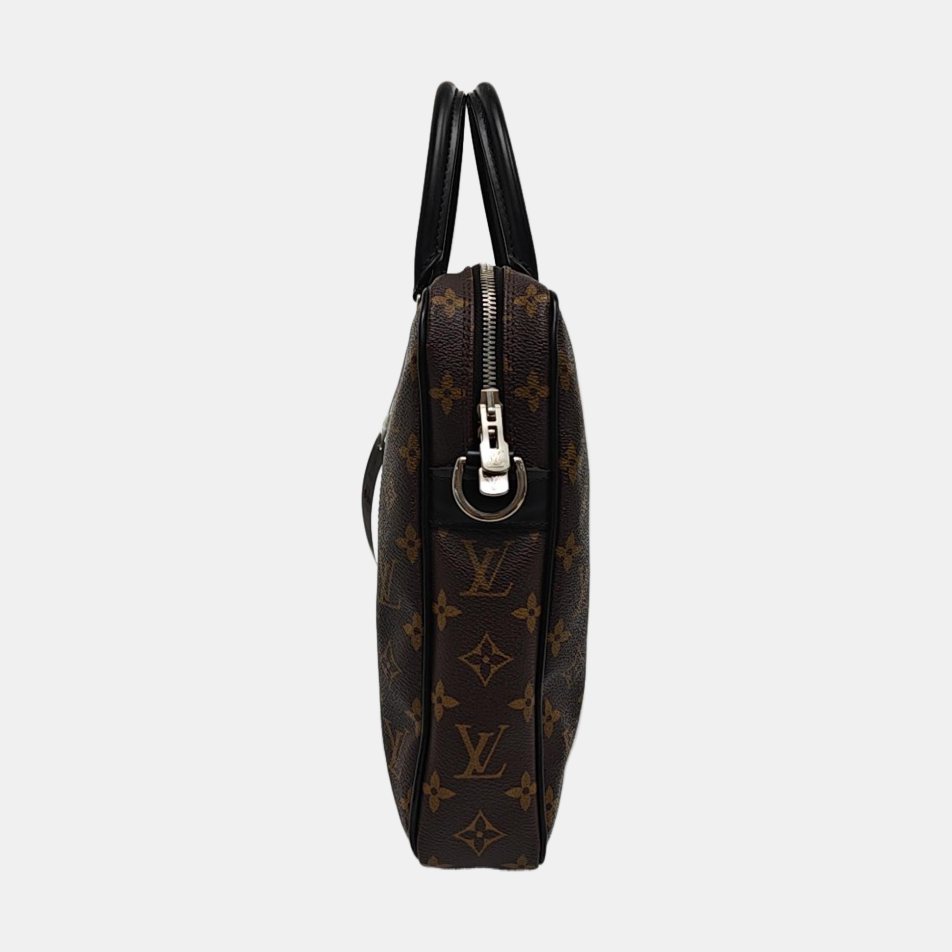 PORTE-DOCUMENTS PM Monogram Coated Canvas Brown
