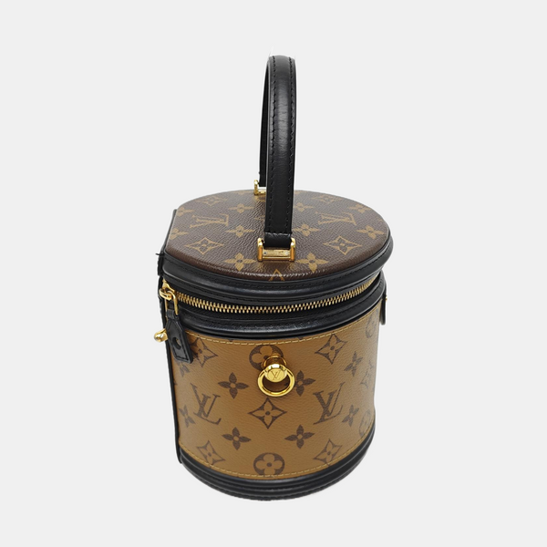 CANNES PM Monogram Coated Canvas Brown