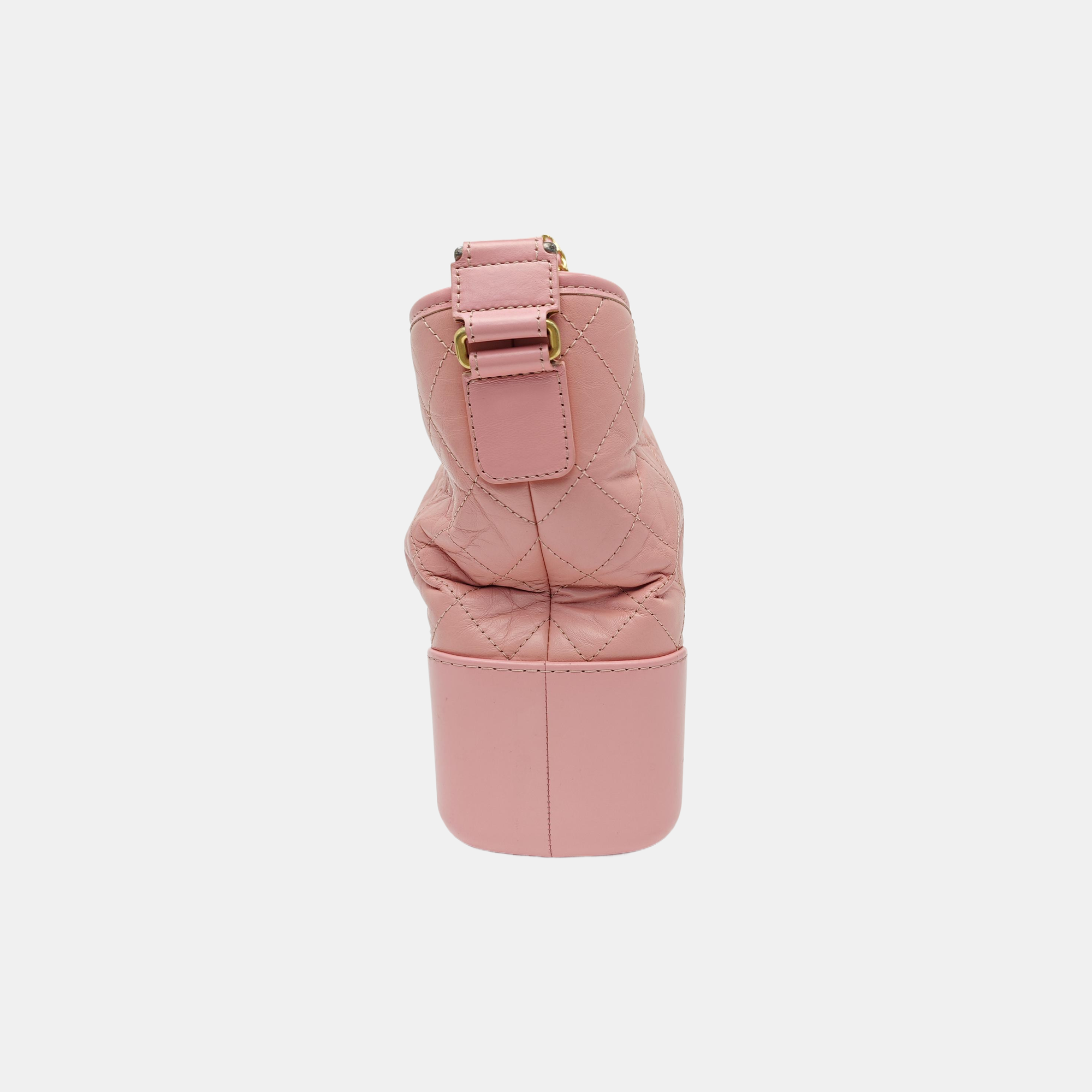 GABRIELLE Medium Quilted Calfskin Pink