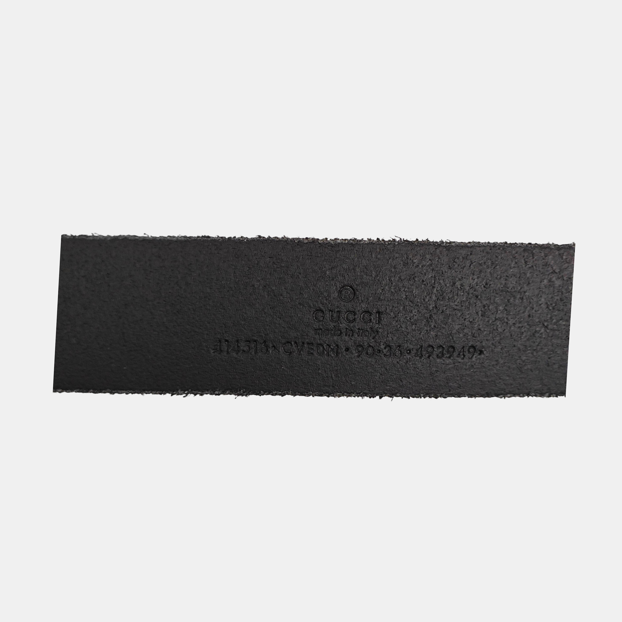 Leather Belt Black