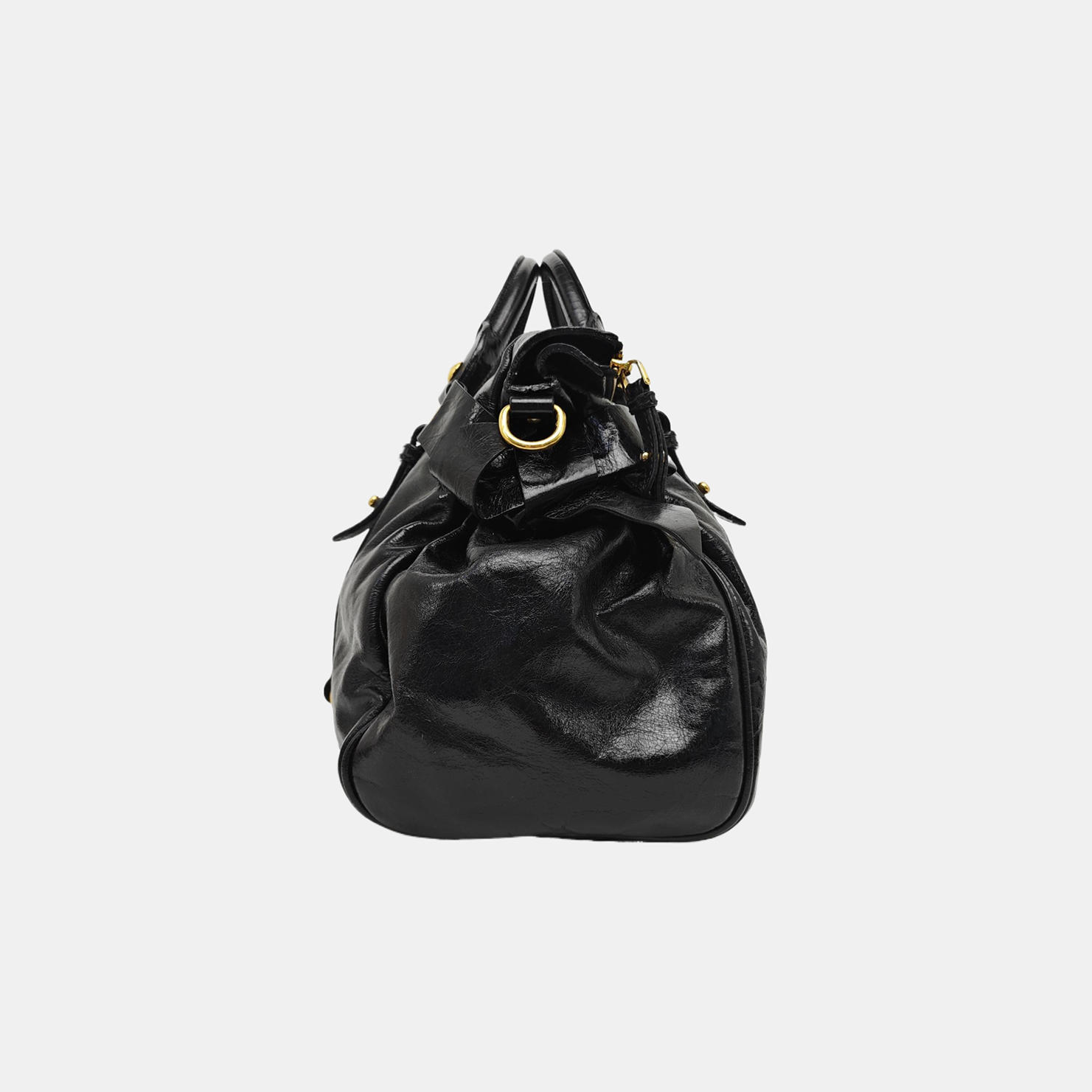 Bow Calfskin Black