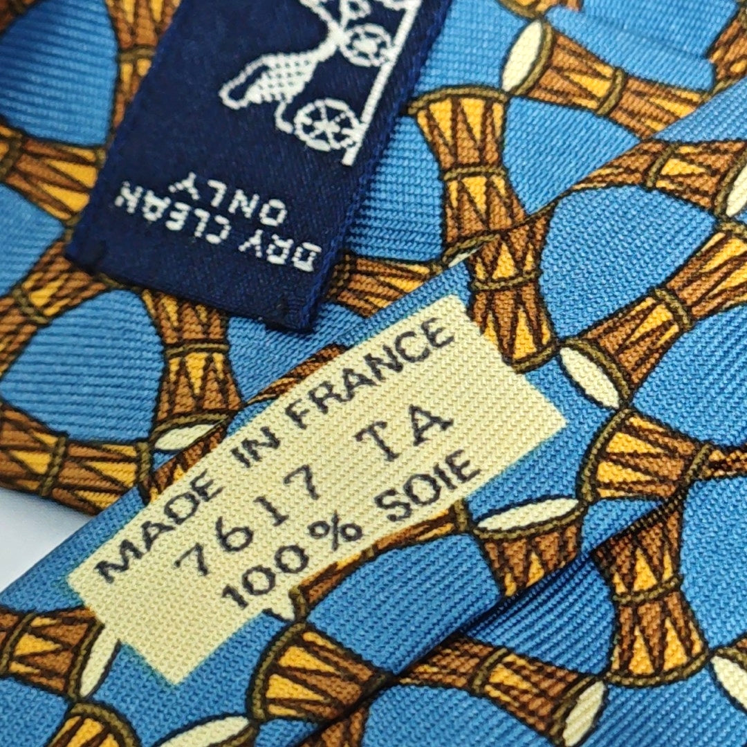 Mulberry Silk Tie Blue