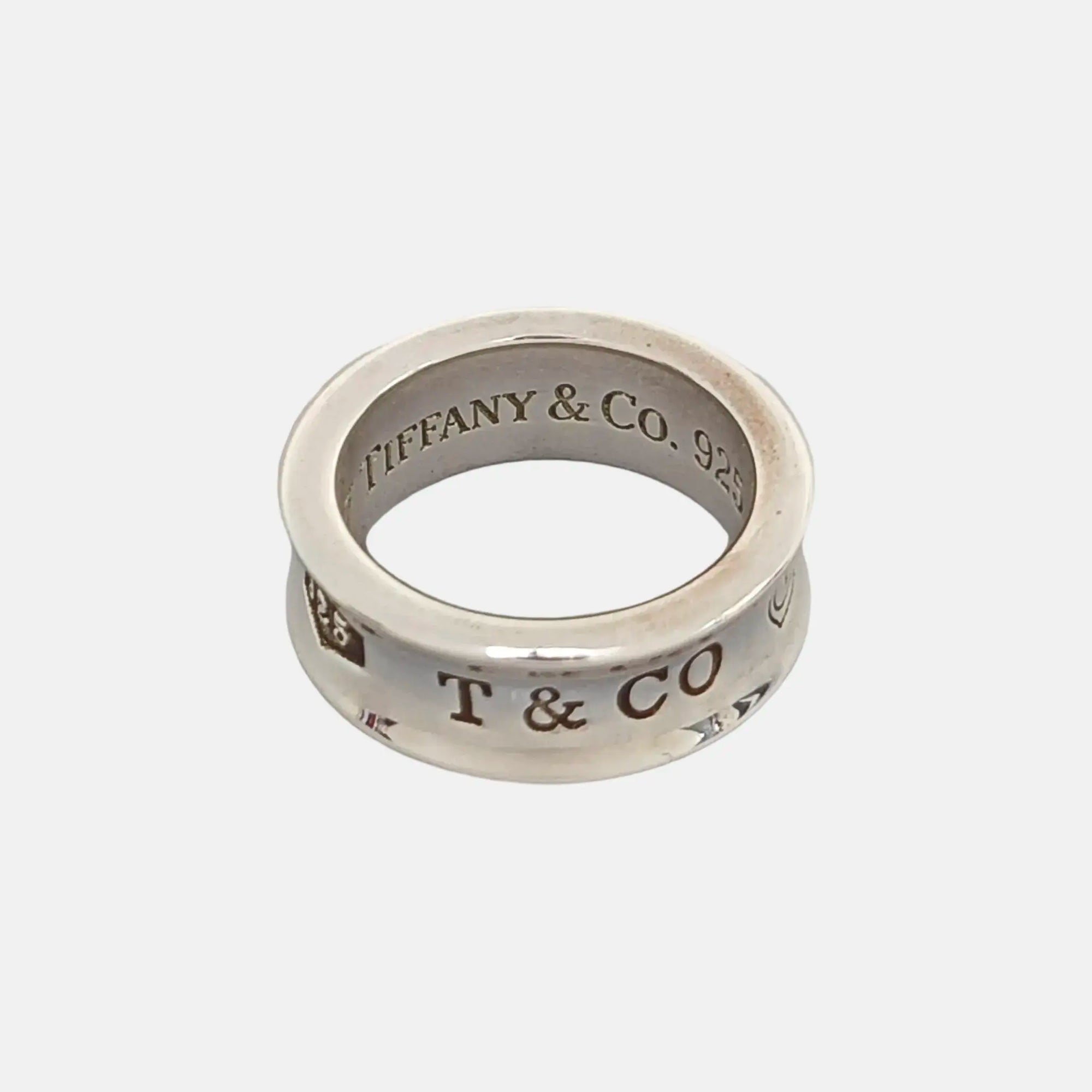 Tiffany 1837 925 Sterling Silver Ring EU 46