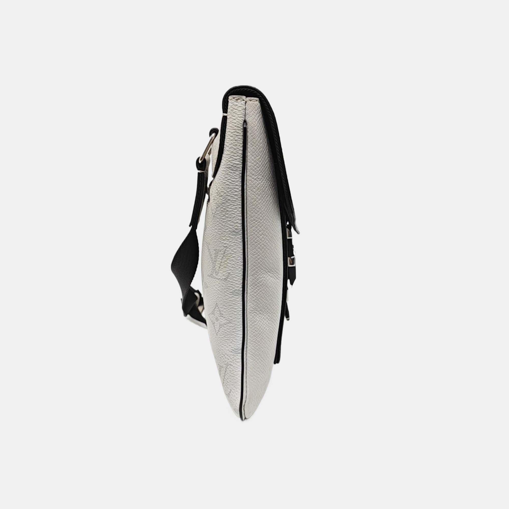 OUTDOOR Monogram Coated Canvas White
