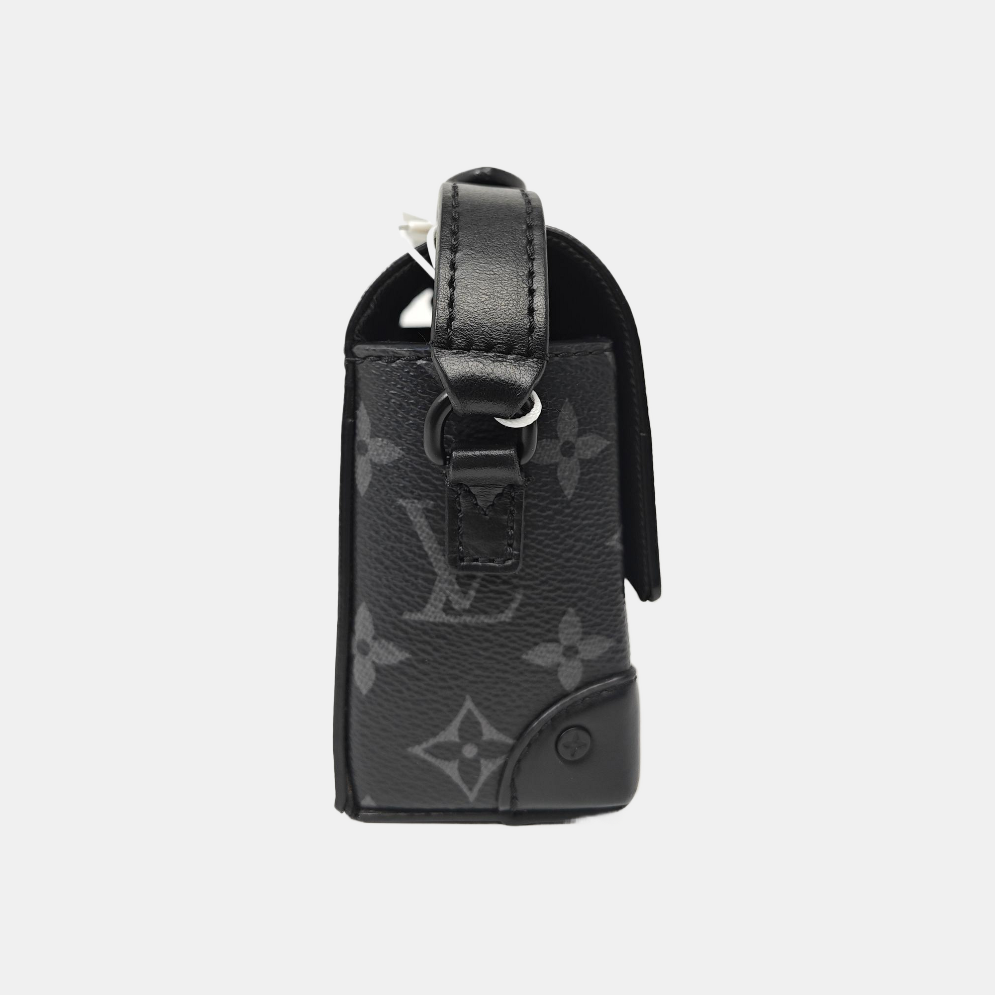 STEAMER Mini Monogram Coated Canvas Black