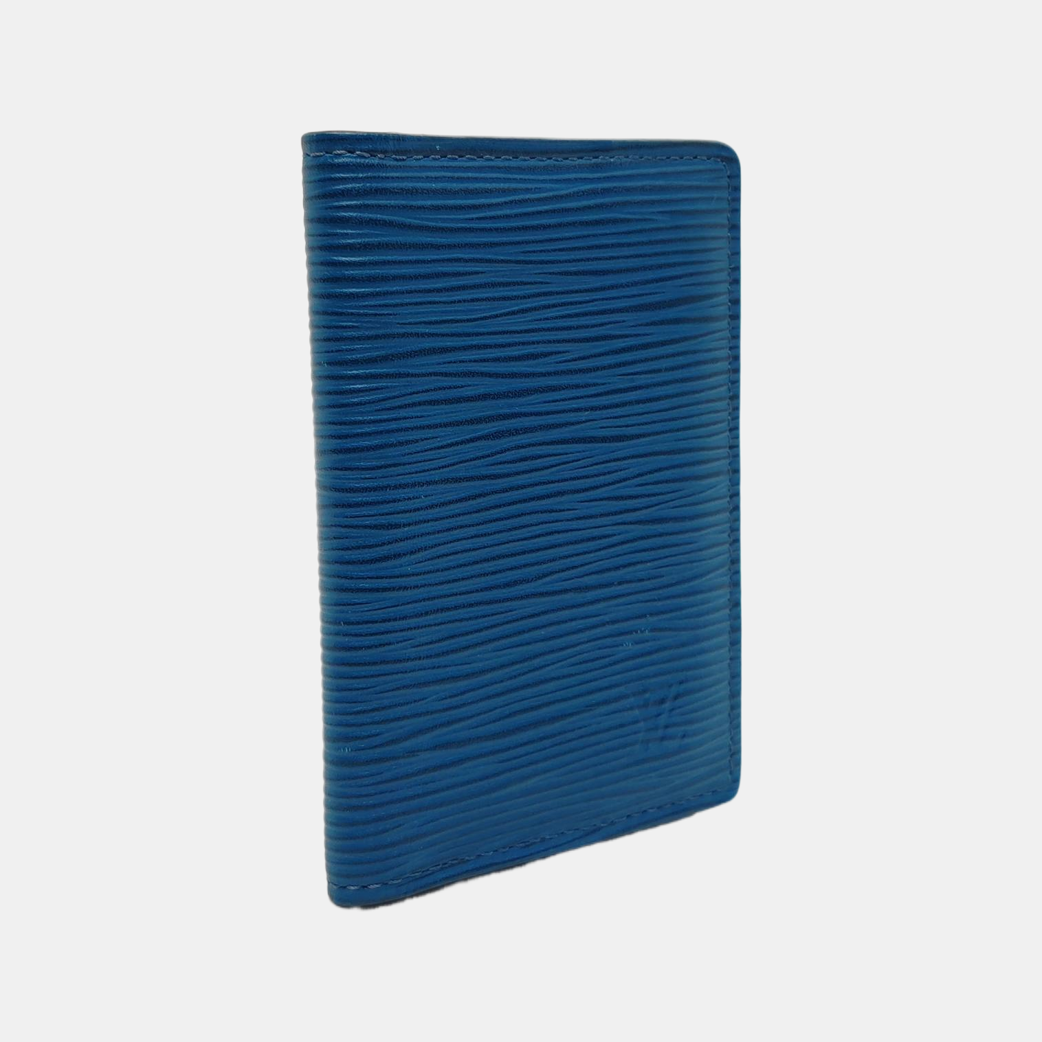 Epi Card Holder Blue