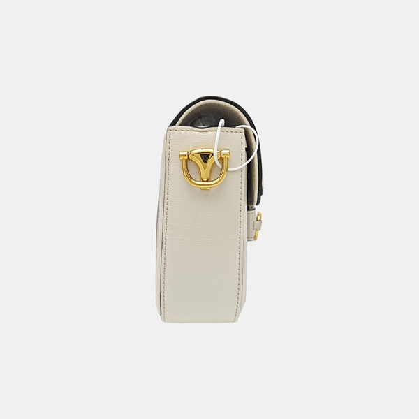 Horsebit 1955 Mini Coated Canvas Beige