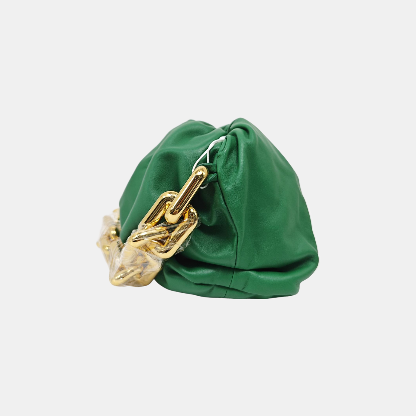 The Pouch Mini Calfskin Green