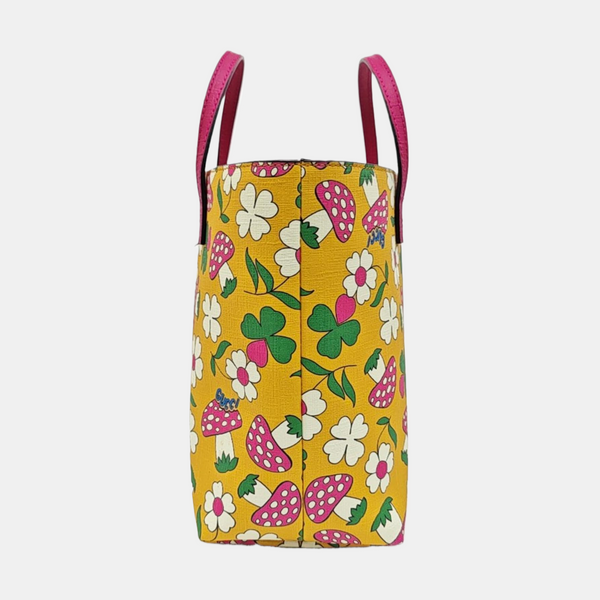GG Imprime Coated Canvas Yellow