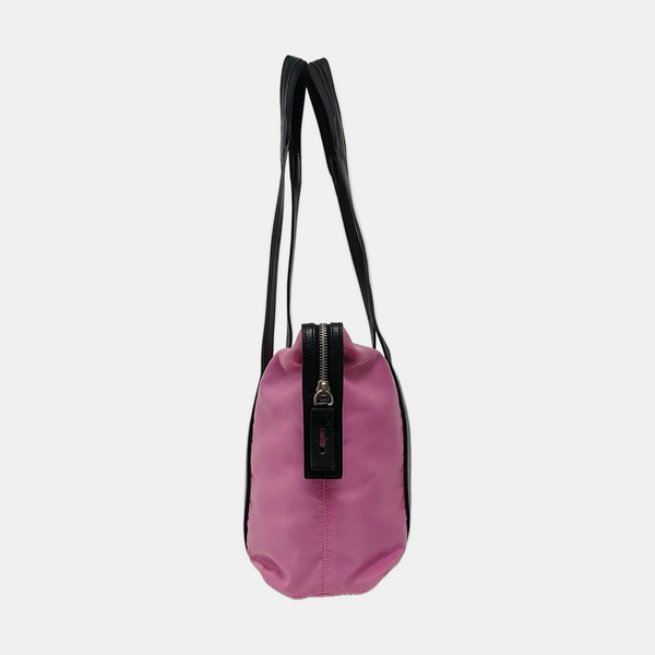 Nylon Tote Bag Pink