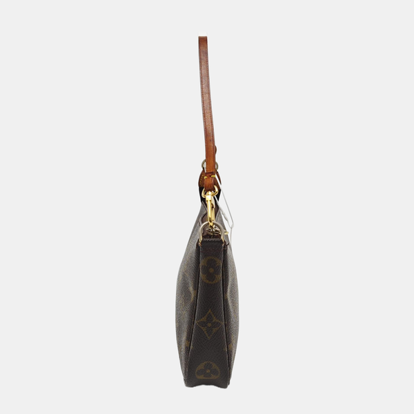 ACCESSOIRES Monogram Coated Canvas Brown
